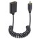 Duttek 8K Micro HDMI Extender Cable - 1FT4FT, 48Gbps Ultra Thin Coiled Cable, Supports Dynamic HDR, 8K@60Hz, 4K@144Hz, 2K@240Hz