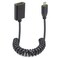 Duttek 8K Micro HDMI Extender Cable - 1FT4FT, 48Gbps Ultra Thin Coiled Cable, Supports Dynamic HDR, 8K@60Hz, 4K@144Hz, 2K@240Hz