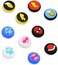 Ambertown Silicone Analog Thumb Grip Stick Set Joystick Cap Thumbstick Cover Caps for Switch NS Switch Lite Controller Thumbsticks Cap (K
