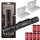 SureFire EDCL2-T 1200 Lumen Tactical EDC Flashlight Bundle with 6 Extra Surefire CR123 Batteries and 2 Lightjunction Battery Cases