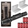 SureFire EDCL2-T 1200 Lumen Tactical EDC Flashlight Bundle with 6 Extra Surefire CR123 Batteries and 2 Lightjunction Battery Cases