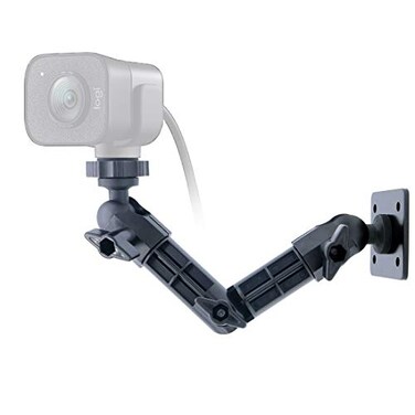 AceTaken StreamCam Wall Mount, Webcam mounting Bracket Compatible with Logitech StreamCam, Razer Kiyo Streaming Webcam,Security Camera