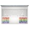 SYNERLOGIC WindowsWord/Excel (for WindowsQuick Reference Guide Keyboard Shortcut Stickers, No-Residue Vinyl (Rainbow/Small/Combo