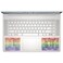 SYNERLOGIC WindowsWord/Excel (for WindowsQuick Reference Guide Keyboard Shortcut Stickers, No-Residue Vinyl (Rainbow/Small/Combo