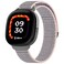 NTidea Compatible with Fitbit Ace LTE, Quick Release Nylon HOOK LOOP Replacement Sport Strap Accessory Fit for Fitbit Ace LTE Band, Pink