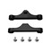 OTOTEC 2pcs Desktop Computer CPU Cooler Mounting Brackets Fan Bracket with Screws Compatible with AM5 Compatible with AMD Motherboard Black