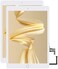 VDASO for iPad 5 5th Gen Screen Replacement A1822 A1823 2017 2 Pack Digitizer 9.7 Inch, for iPad 5th Generation Touch Glass with Home Button (White