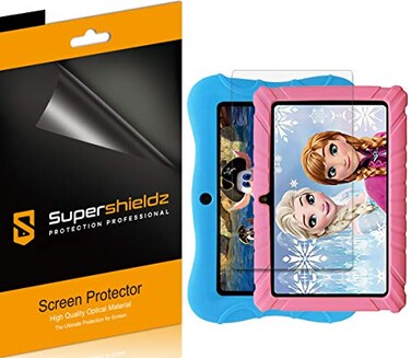 Supershieldz (3 PackDesigned for Contixo 7 inch Kids Learning Tablet (V8-2 / V8-3 / V9-3Screen Protector, High Definition Clear Shield (PET