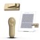 SK SYUKUYU RF Remote Control Page Turner for Kindle Reading Ipad Surface Comics, iPhone Android Tablets Reading Novels Taking Photos(Light Brown