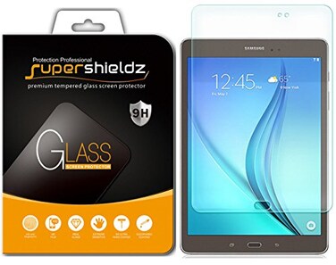 Supershieldz (2 PackDesigned for Samsung Galaxy Tab A 8.0 (2015(SM-T350 Model OnlyTempered Glass Screen Protector, Anti Scratch, Bubble Free