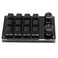 Ejoyous 12 Key Mini Keyboard One Handed Mechanical Gaming Keyboard, Multifunctional Shortcut Programmable Macro Keyboards with Button for Vista Macos (Black