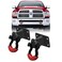 TIOYAR RAM Front Tow Hook Mount Bracket and D-Ring Compatible with 2010-2020 RAM 2500/3500/4500 D-Ring Shackle Bracket, Demon Hook Bracket Replacement