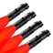 WAYLLSHINE 4 Pack Red LED Flashlight Single Mode Red Light Flashlight One Mode Zoomable Night Light Torch for Astronomy Aviation and Night Observation