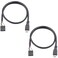 Duttek USB Header to Micro USB Cable 1.65FT/50CM, Micro USB Male to 9 Pin Motherboard Female Adapter Dupont Extended Cable for Motherboard Header 2 Pack