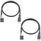Duttek USB Header to Micro USB Cable 1.65FT/50CM, Micro USB Male to 9 Pin Motherboard Female Adapter Dupont Extended Cable for Motherboard Header 2 Pack