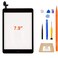JPUNG PUNG for iPad Mini 1/iPad Mini 2 Screen Replacement,A1432 A1454 A1455 A1489 A1490, Touchscreen Digitizer (Black, with Home Button, Full Repair Kit