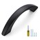 Ravinte 10 Pack Cabinet Pulls 3 Inch Matte Black Curved Drawer Pulls for Kitchen Cupboard Arch Pulls for Dresser Drawer Cabinet Hardware Come with Screwdriver