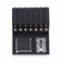 Estink TPM 2.0 Module, Black PCB 14Pin SPI TPM 2.0 Encryption Security Module Remote Card Replacement TPM Chip Computer Components Fit for Motherboard Fit for System