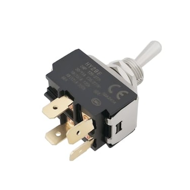 Micro Traders 1pc 4-Pin 2-Position Lever Switch Self-Locking Toggle Switch Compatible with Rocket ECM R58 Compatible with Appartemento Espresso Machine 3319714
