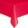 Unique Stunning Ruby Red Rectangular Plastic Table Cover - 54" x 108", 1 Count - Premium Quality Tablecloth, Eye-CatchingVibrant Design - Ideal For PartiesEvents
