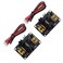DEVMO 2pcs 3D Printer Accessories 30A Mos Tube Heat Bed Power Module Expansion Board High Current Load Module Mos Tube Hotend Replacement with Cables for 3D Printer