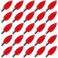 Brightown 25 Pack C9 Led Replacement Christmas Light Bulb, C9 Shatterproof Led Bulb for Christmas String Light, E17 Intermediate Base, Commercial Grade Dimmable Bulbs, Red