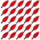 Brightown 25 Pack C9 Led Replacement Christmas Light Bulb, C9 Shatterproof Led Bulb for Christmas String Light, E17 Intermediate Base, Commercial Grade Dimmable Bulbs, Red