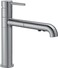 Delta Faucet Trinsic Pull Out Kitchen Faucet, Brushed Nickel Kitchen Sink Faucet, Kitchen Faucet with Pull Out Sprayer, Diamond Seal Technology, Arctic Stainless 4159-AR-DST