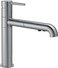 Delta Faucet Trinsic Pull Out Kitchen Faucet, Brushed Nickel Kitchen Sink Faucet, Kitchen Faucet with Pull Out Sprayer, Diamond Seal Technology, Arctic Stainless 4159-AR-DST