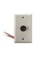Woods Southwire Outdoor Hardwired Post Eye Light ControlWall Plate - Dusk to Dawn Automatic Lighting - Durable Weatherproof Design - LED Compatible Sensor Switch - Metallic Silver Finish