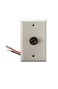 Woods Southwire Outdoor Hardwired Post Eye Light ControlWall Plate - Dusk to Dawn Automatic Lighting - Durable Weatherproof Design - LED Compatible Sensor Switch - Metallic Silver Finish