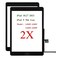 TPhaelay for iPad 9 (9th GenerationA2602 A2603 A2604 A2605 Screen Replacement 2 Pack 10.2 Inch Digitizer, for iPad 9th Gen Touch Screen Digitizer Replacement (2021 Releasedwith Home Button(Black