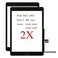 TPhaelay for iPad 9 (9th GenerationA2602 A2603 A2604 A2605 Screen Replacement 2 Pack 10.2 Inch Digitizer, for iPad 9th Gen Touch Screen Digitizer Replacement (2021 Releasedwith Home Button(Black