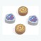 PERFECTSIGHT Cute Switch Thumb Grips Caps Compatible with Nintendo Switch OLED/Lite Console, Soft Silicone Analog Stick Button Cover for Ns Joycon Controller, Kawaii Joystick Cap (4PCS, Sword