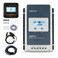 EPEVER 40A Solar Charge Controller MPPT 12V / 24V Auto Max.PV 100V Input Negative Ground Solar Panel Charge Regulator with MT50 Remote Meter Temperature Sensor RTSPC Communication Cable RS485