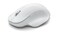 Microsoft Bluetooth Ergonomic Mouse - Glacier with comfortable thumb rest, up to 15months battery life. Works with Bluetooth enabled PCs/Laptops Windows/Mac/Chrome computers, 3.91" x 5.46" x 1.85