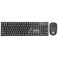 Manhattan Wireless Keyboard and Mouse Combo - Full-Size USB Wireless Keyboard Mouse Set with 2.4GHz Dongle for PC Computer Laptop - Compatible with Windows and Mac &ndash; 3 Year - Black 178990