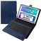 Cooper Infinite Executive Universal Tablet Keyboard Case for 7, 7.9, 8 inchTablet Case with Keyboard2-in-1 Leather Folio CoverBluetooth, Wireless, HotkeysAndroid, Windows, iPadOS (Blue