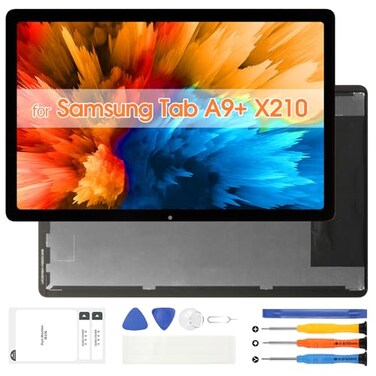 ARSSLY for Samsung Galaxy Tab A9 Plus Screen Replacement - for Galaxy Tab A9 Plus LCD Display for Samsung Tablet SM-X210 X215 X216B LCD Digitizer Touch Screen Assembly with Repair Tools (WiFi Version,