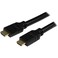 StarTech 50ft Plenum Rated HDMI Cable, 4K High Speed Long HDMI Cord w/ Ethernet, 4K30 UHD, 10.2 Gbps, HDCP 1.4, In Wall Plenum HDMI 1.4 Display Cable, HDMI to HDMI Computer to TV Cable (HDPMM50