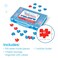 Hand2Mind Lowercase Alphabet Puzzle Pieces, Ages 3+