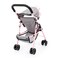 Bayer Design Doll Stroller - Folding Buggy with Canopy &amp; Bag, Grey-Pink
