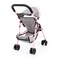 Bayer Design Doll Stroller - Folding Buggy with Canopy &amp; Bag, Grey-Pink