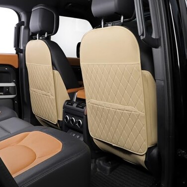 Taikoo Seat Back Protector, Shields Seat Backs from Kicks and Adds Storage