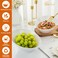 Goodluck 5 Pack White Plastic Serving Bowls for Party - 20 Oz