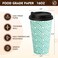 Yeehaw 16 Oz Coffee Cups with Lids, Green, 100 Pack