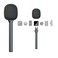 Piluyaa Universal Handheld Mic Handle Kit for Rode/DJI Interview Adapter