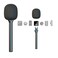 Piluyaa Universal Handheld Mic Handle Kit for Rode/DJI Interview Adapter