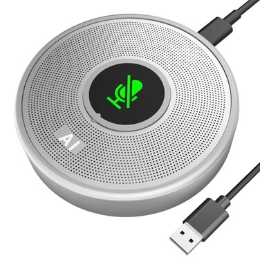 Ansten USB Microphone No Speaker, Laptop Computer Microphone Conference Mic