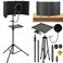 Ramzi Microphone Stand with Isolation Shield